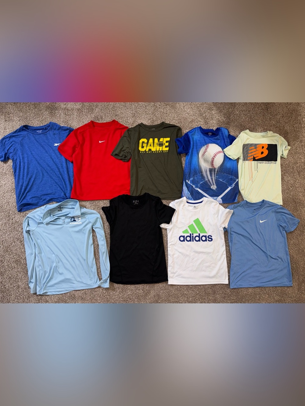 Boys dri-fit shirt bundle